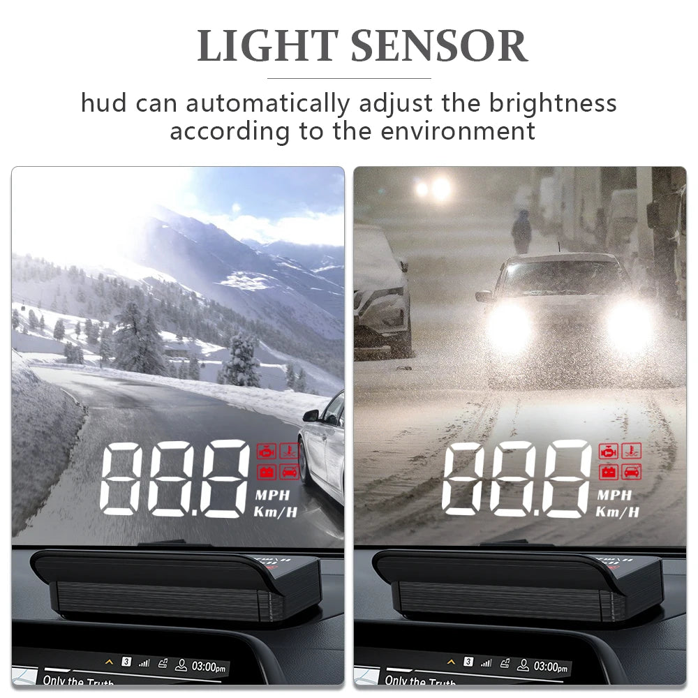 Universal GPS HUD Speed Display