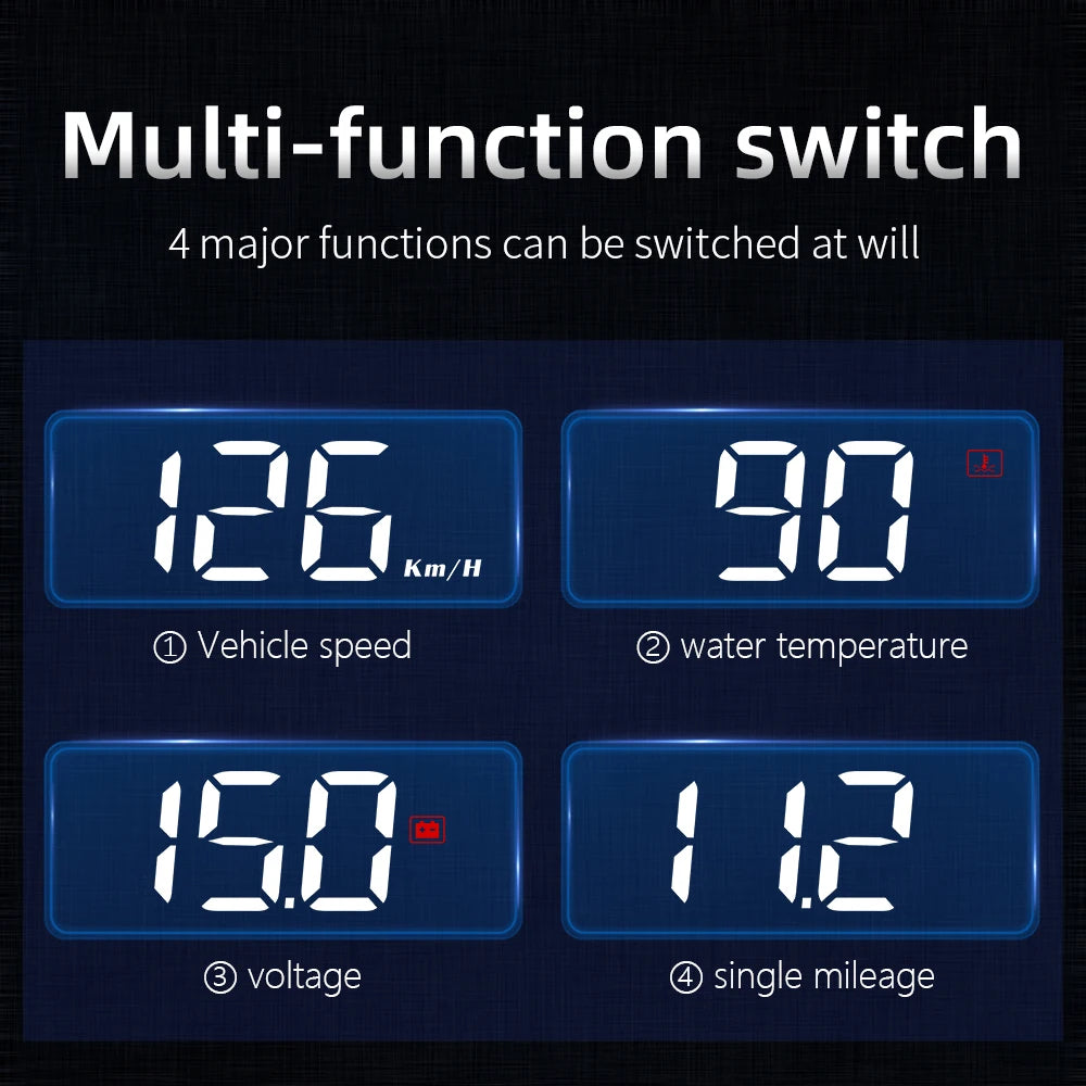 Universal GPS HUD Speed Display