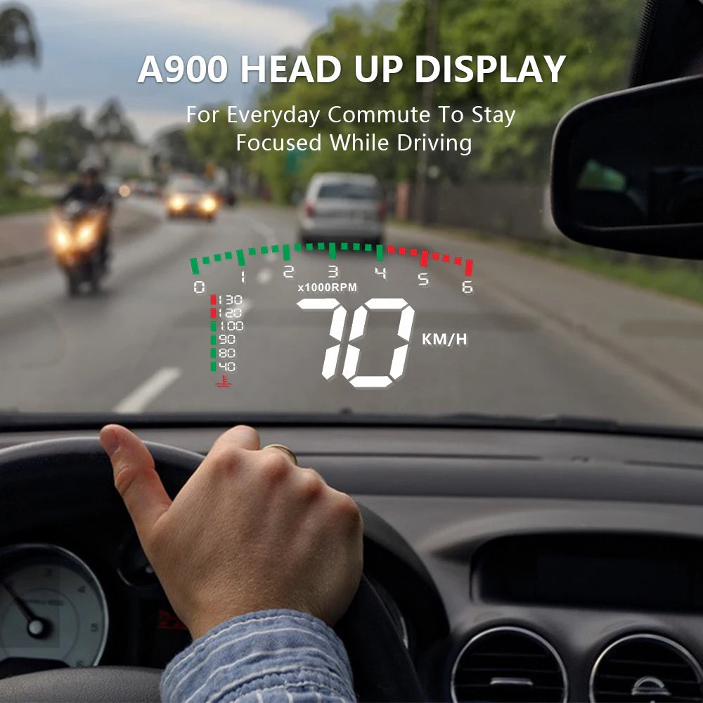 Advanced HUD Car Speed Projector