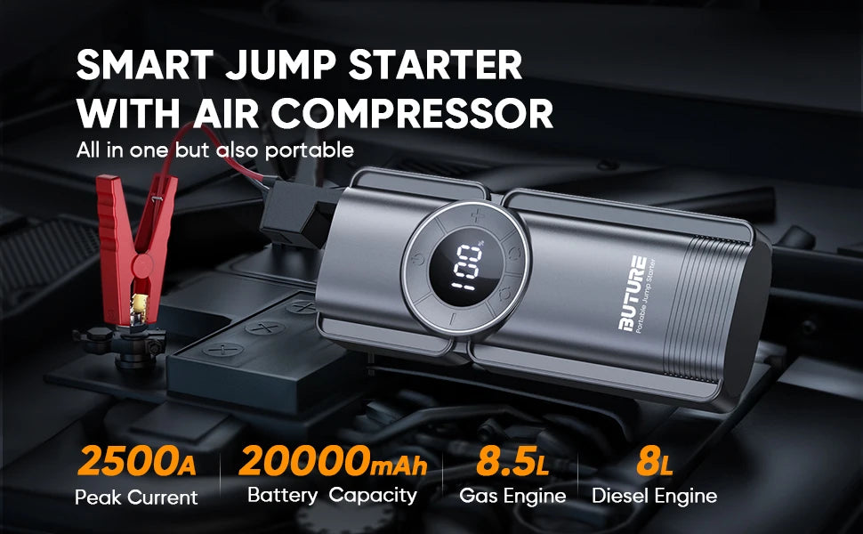 Buture 4-in-1 Jump Starter