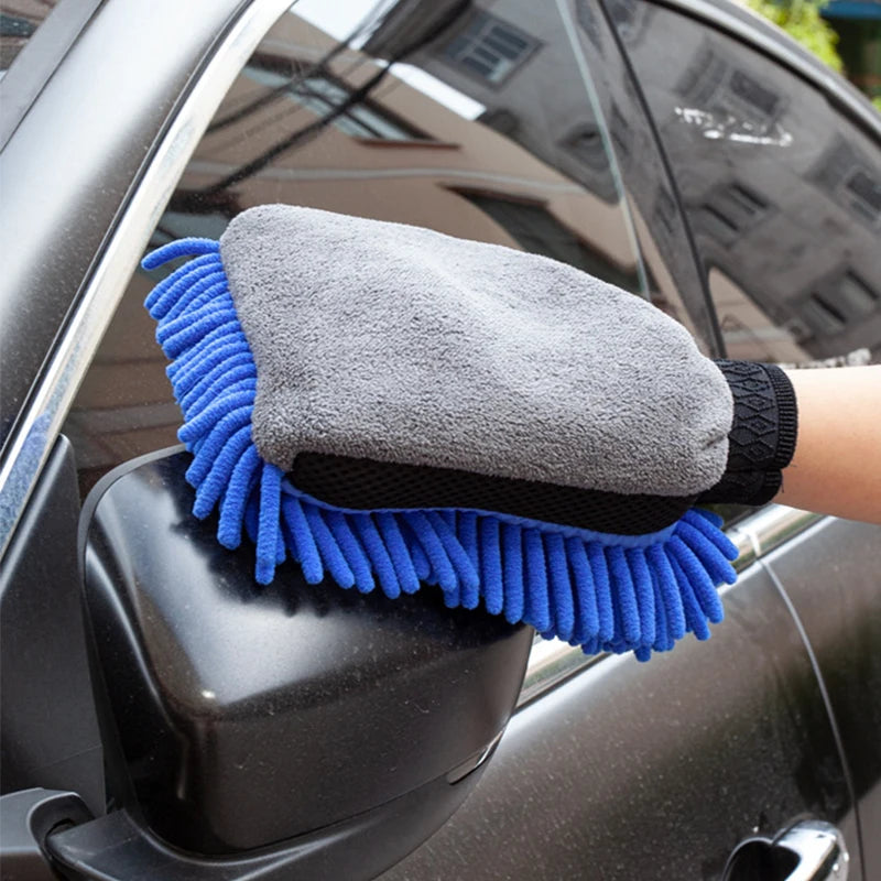 Microfiber Chenille Car Wash Gloves