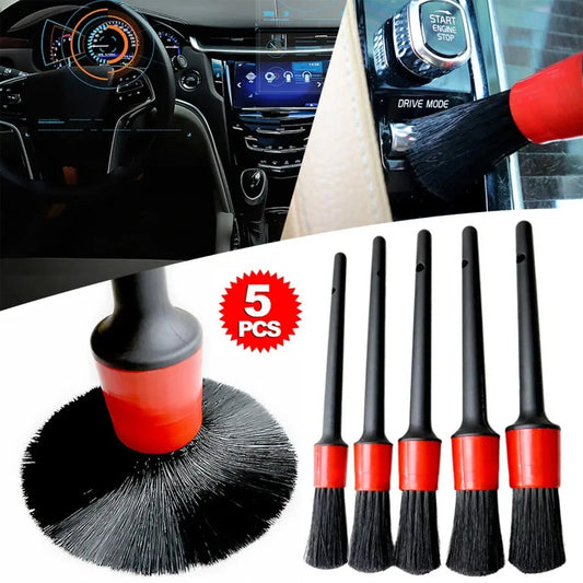 5PCS Car Gap Cleaning Brush Kit