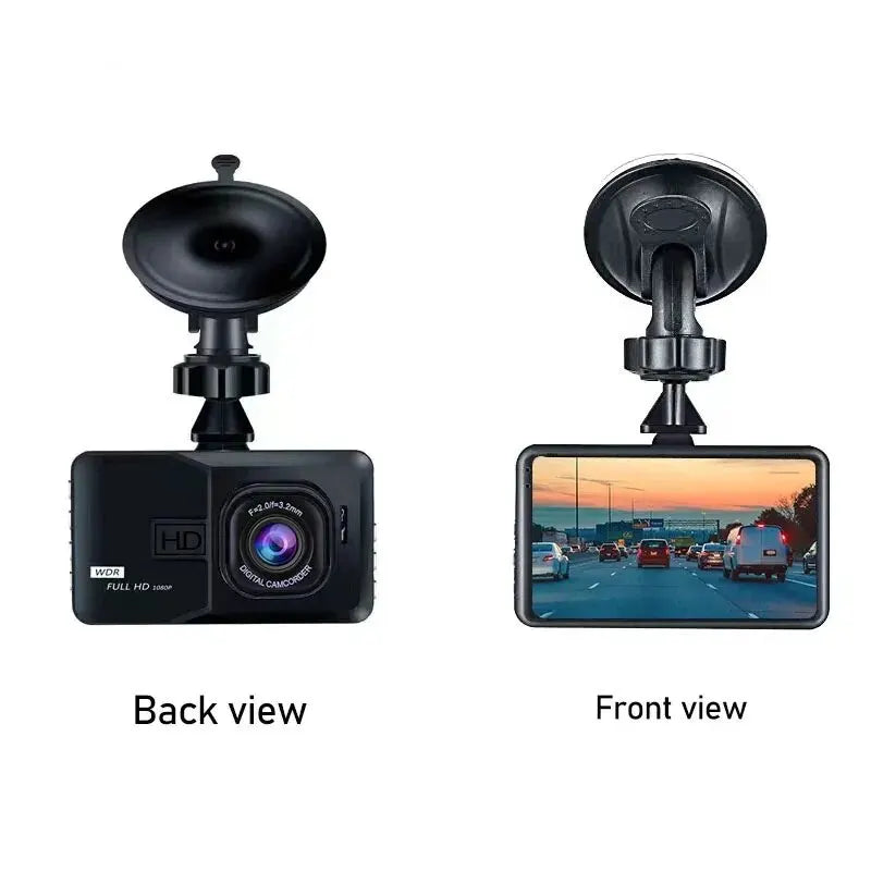 HD Dashcam for Automatic Cycle Recording - Vehicle DVR