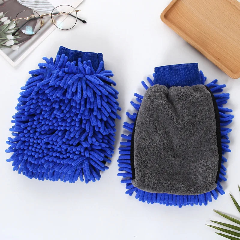 Microfiber Chenille Car Wash Gloves