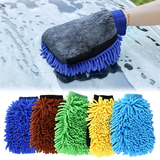 Microfiber Chenille Car Wash Gloves