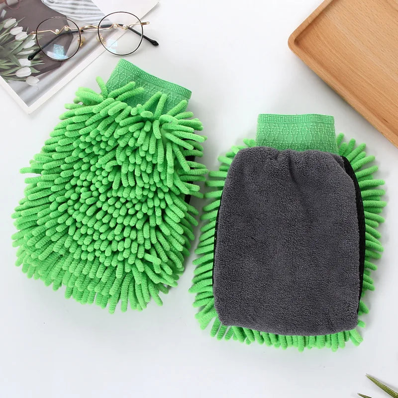 Microfiber Chenille Car Wash Gloves