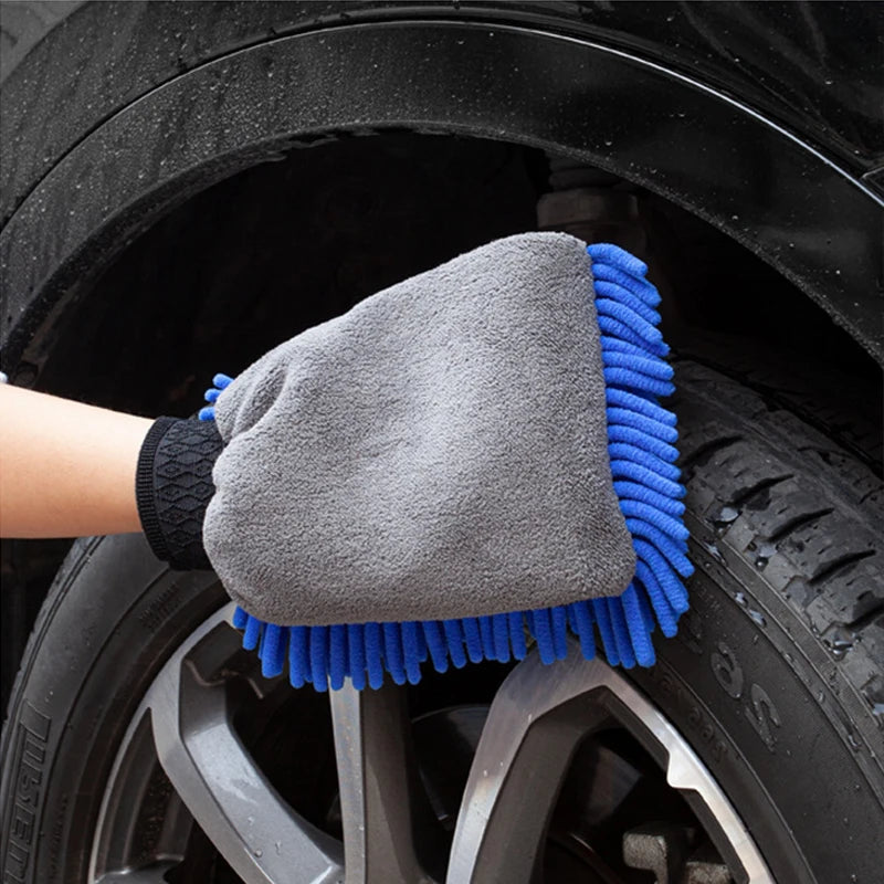 Microfiber Chenille Car Wash Gloves