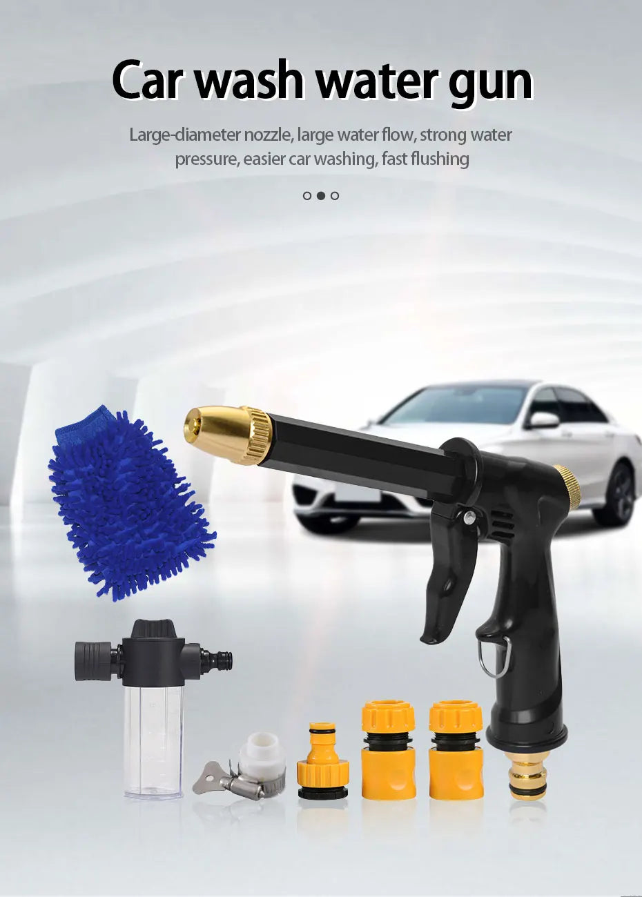 SEAMETAL High Pressure Washer Gun + Foam Cannon