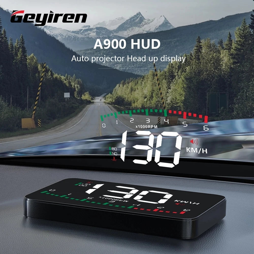 Advanced HUD Car Speed Projector