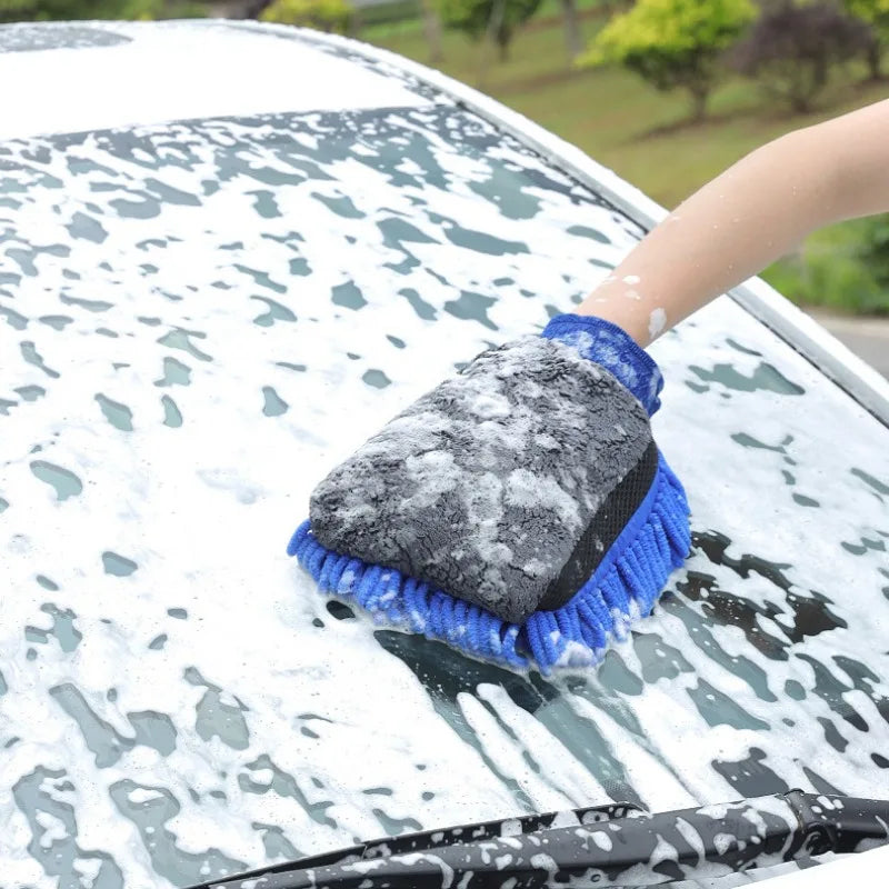 Microfiber Chenille Car Wash Gloves