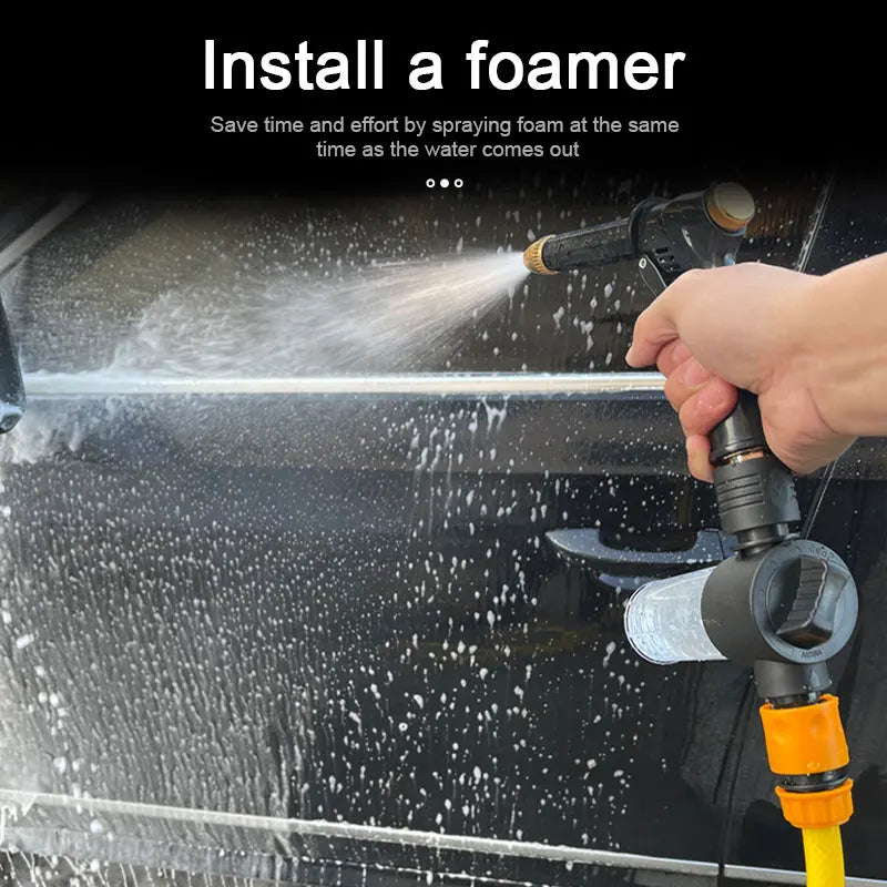 SEAMETAL High Pressure Washer Gun + Foam Cannon